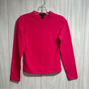 Express World Brand Pink Long Sleeve Shirt Size XS
